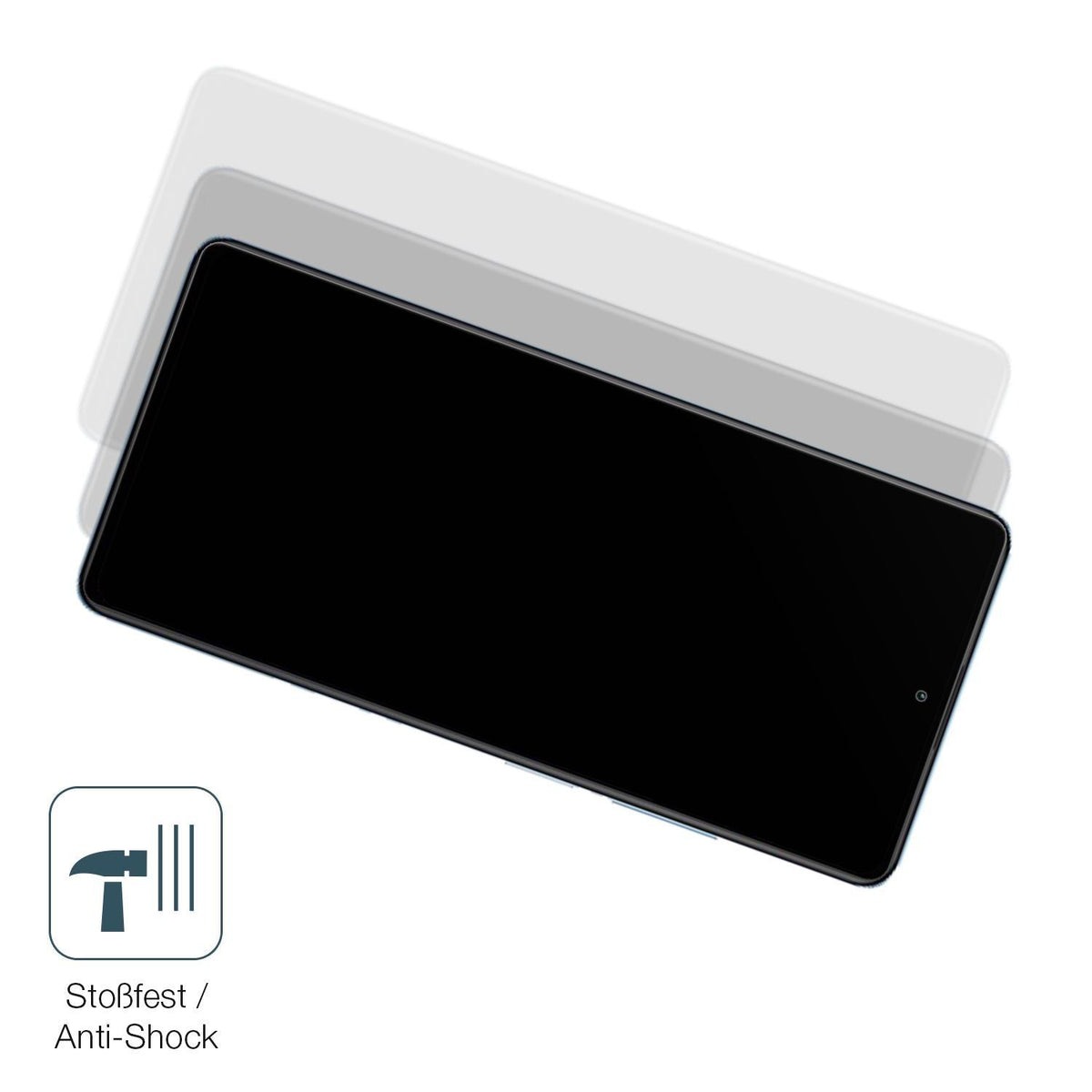 2x 9H Schutzfolie matt für Xiaomi Redmi Note 12 Pr (4)
