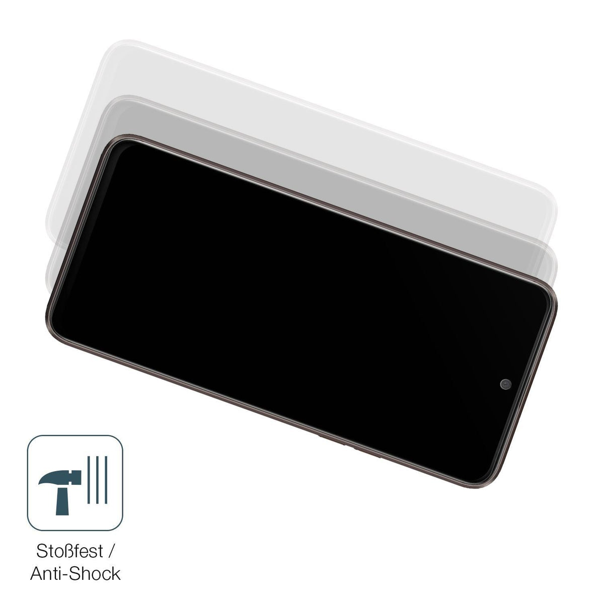 2x 9H Schutzfolie matt für HTC U23 Pro Panzerfolie (4)
