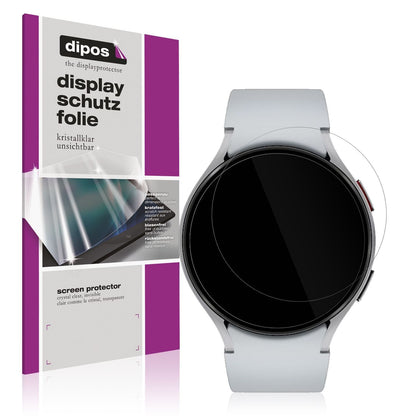 4x Schutzfolie klar für Samsung Galaxy Watch 6 44m (1)