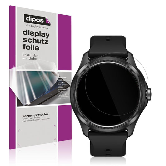 4x Schutzfolie klar für Ticwatch Pro 5 Display-Sch (1)