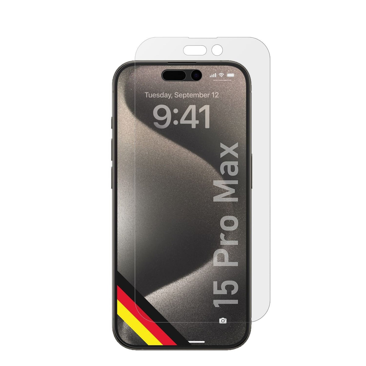 2x Schutzfolie matt für Apple iPhone 15 Pro Max Di (2)