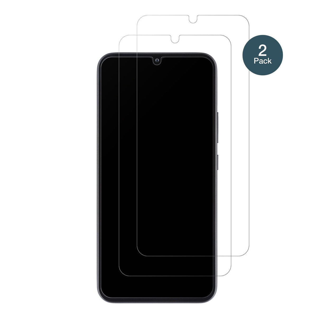 1x 9H Schutzfolie matt für Samsung Galaxy A34 5G P (2)