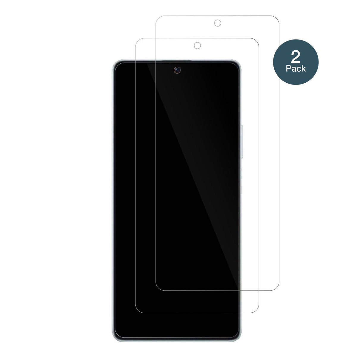 1x 9H Schutzfolie für Xiaomi Poco F5 Panzerfolie (2)