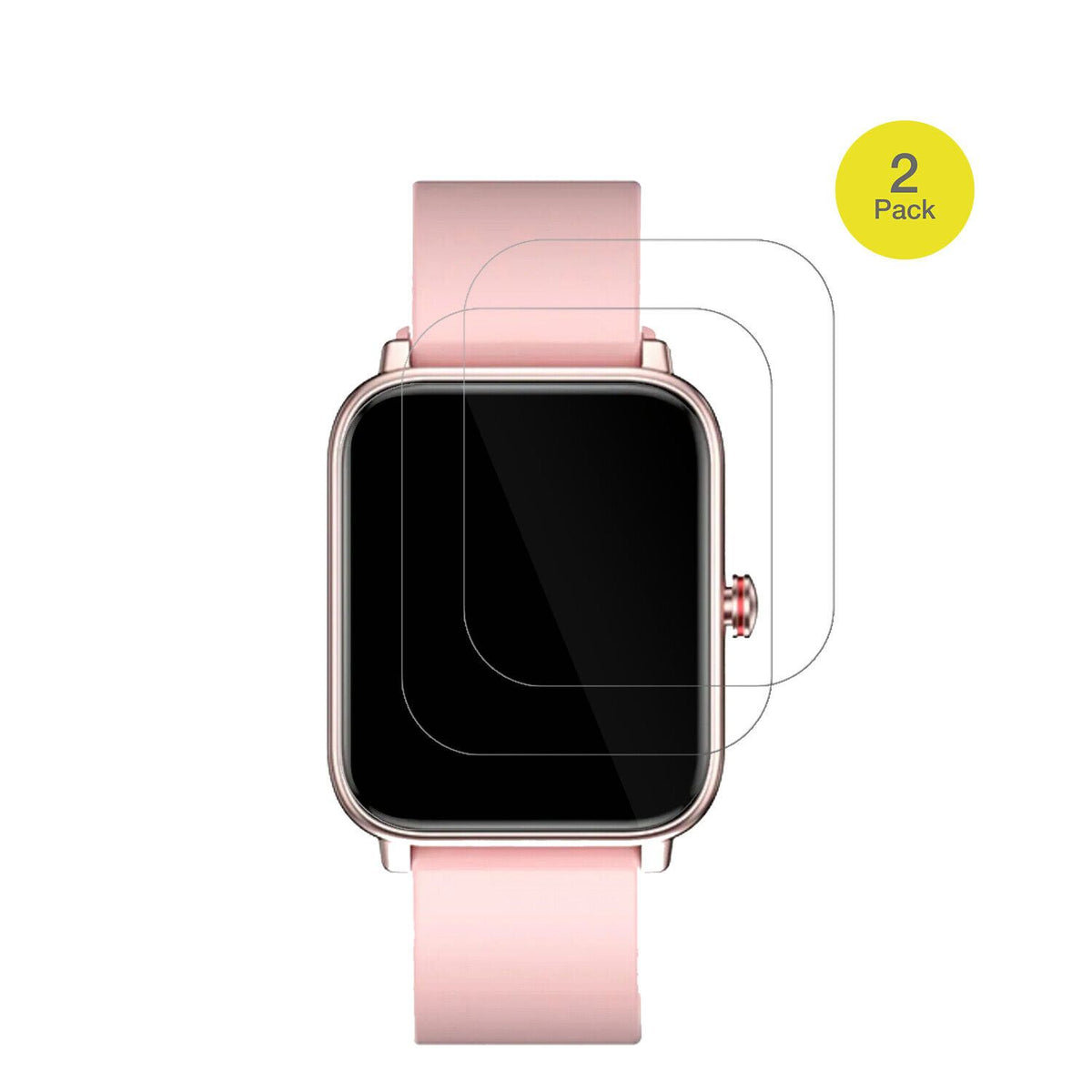 1x 3D Full Cover Schutzfolie für Fireboltt Ninja P (2)