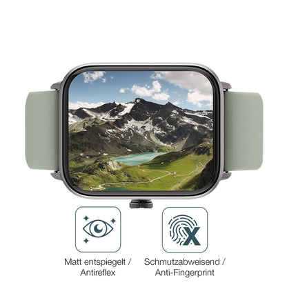 2x 9H Schutzfolie matt für Noise ColorFit Pro 3 Al (5)