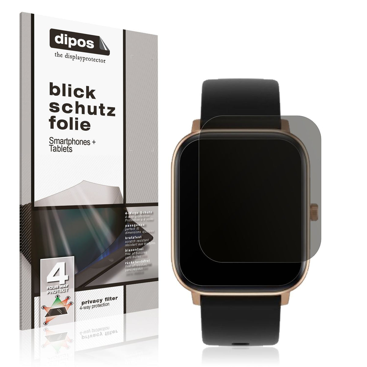 Blickschutzfolie für Noise ColorFit Icon 2 matt Sc (1)