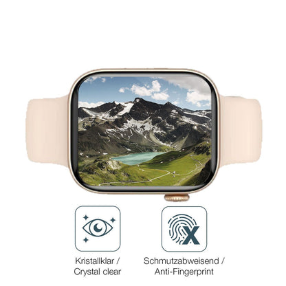2x 9H Schutzfolie für Fireboltt Ring 2 Panzerfolie (5)