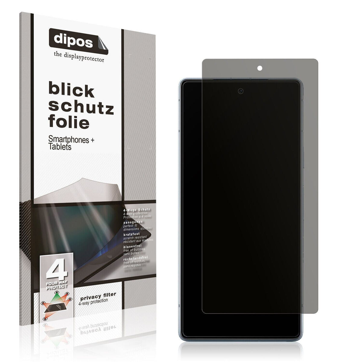 Blickschutzfolie für Google Pixel 7a matt Schutzfo (1)