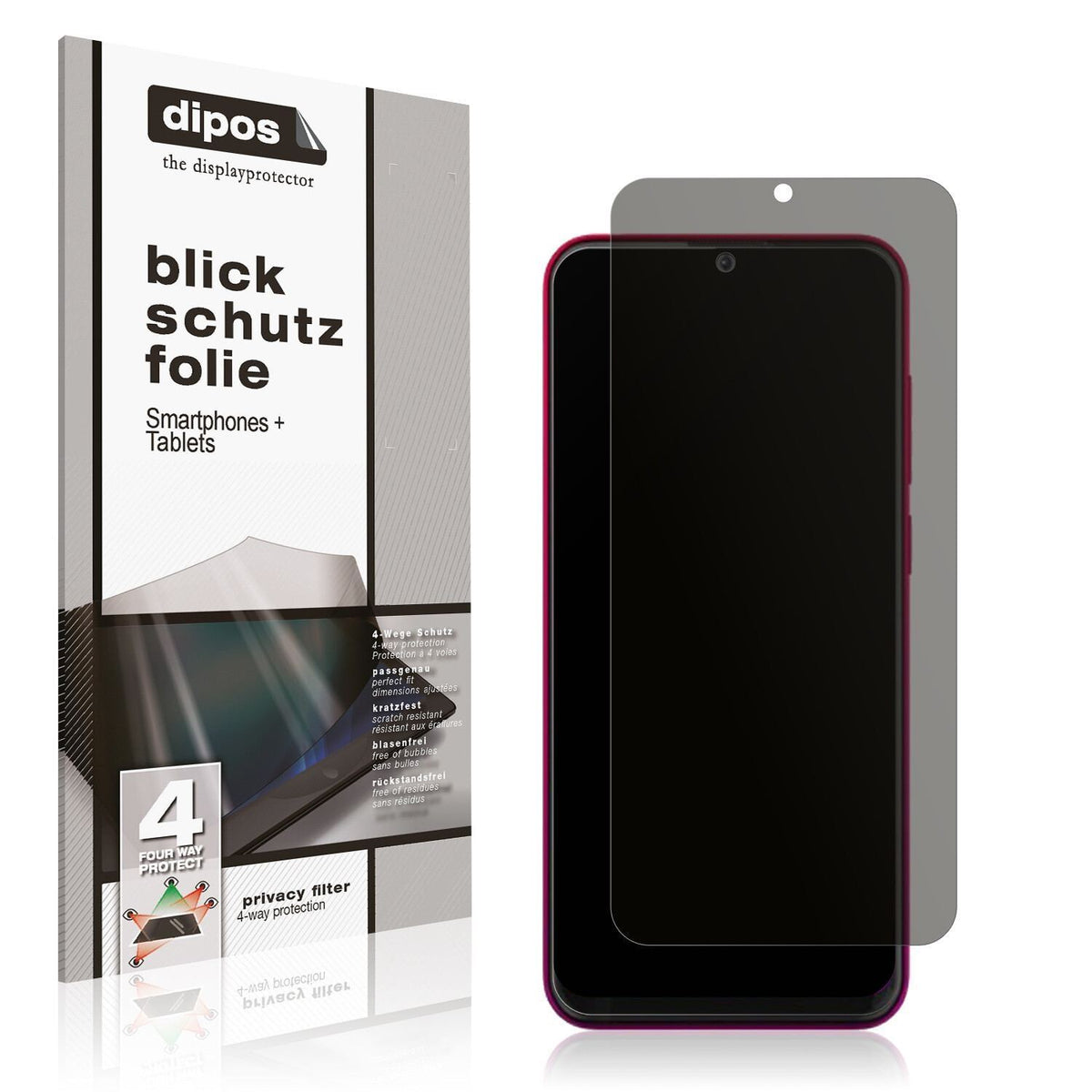 Blickschutzfolie für WALTON Primo RM4 matt Schutzf (1)