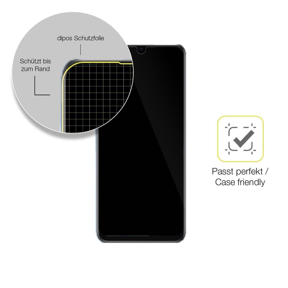 2x 3D Full Cover Schutzfolie für Realme 10s (6)