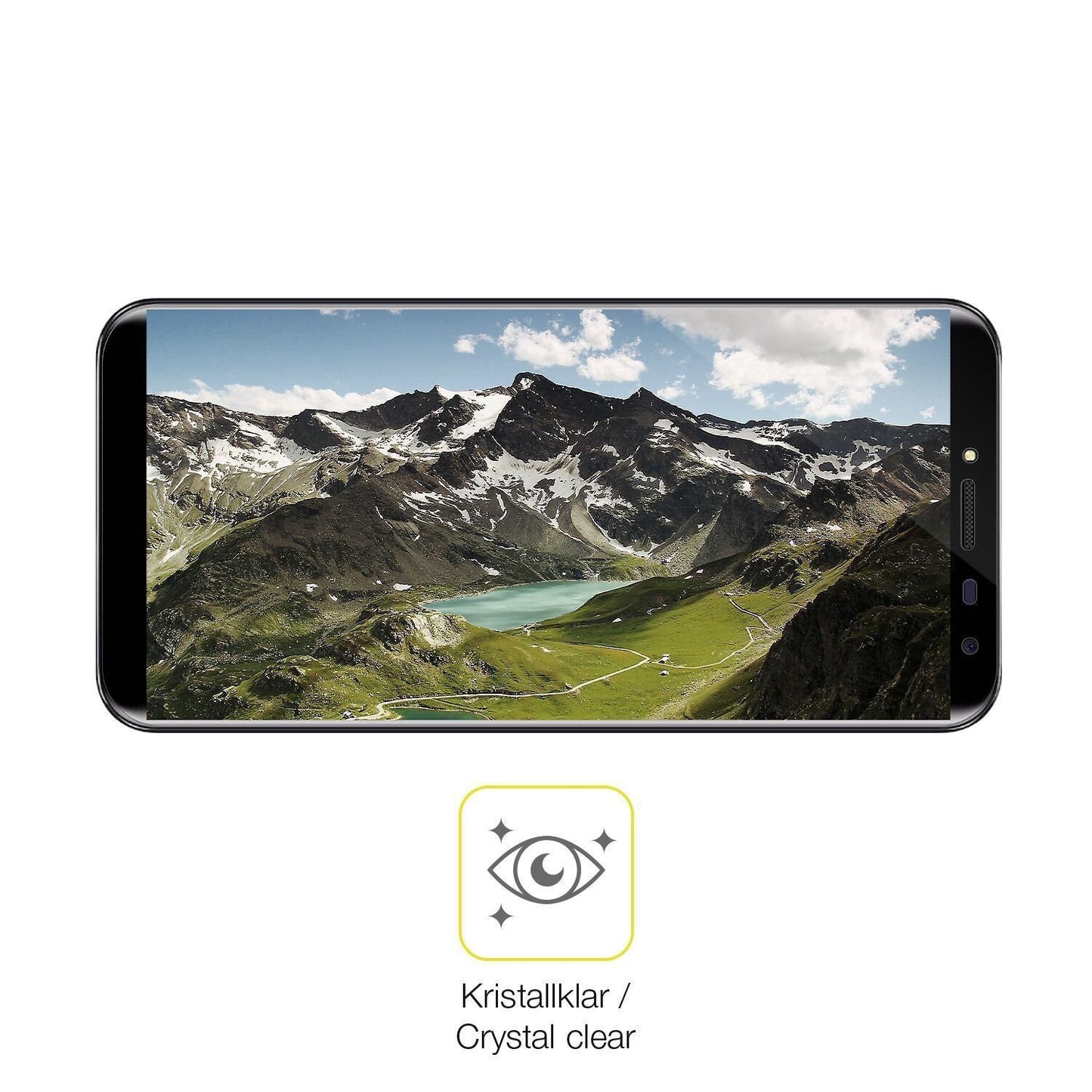 2x 3D Full Cover Schutzfolie für Oukitel C8 (5)