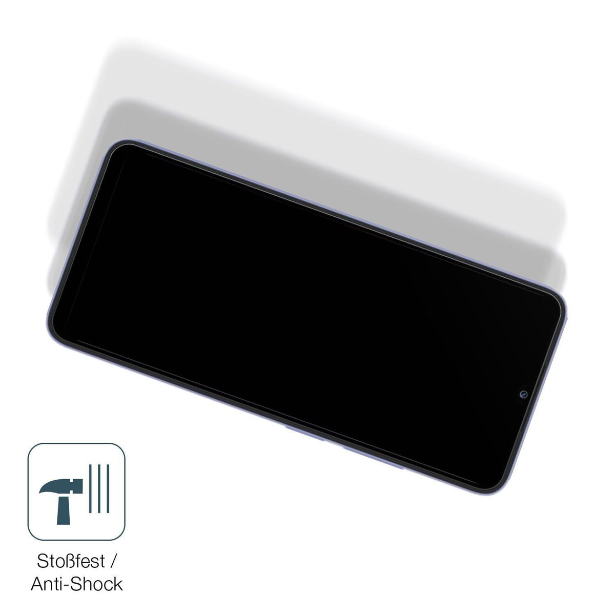 2x 9H Schutzfolie matt für Xiaomi Redmi 12C Panzer (4)