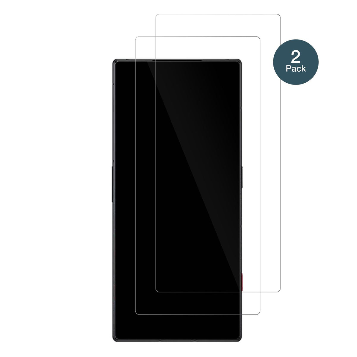 2x 9H Schutzfolie für NUBIA Red Magic 8 Pro Plus P (2)