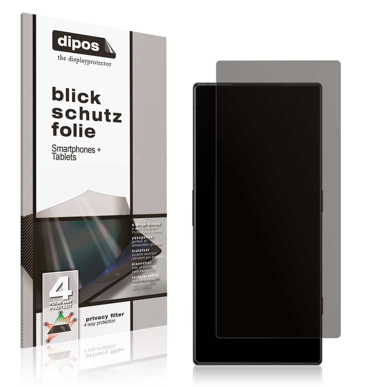 Blickschutzfolie für NUBIA Red Magic 8 Pro Plus ma (1)