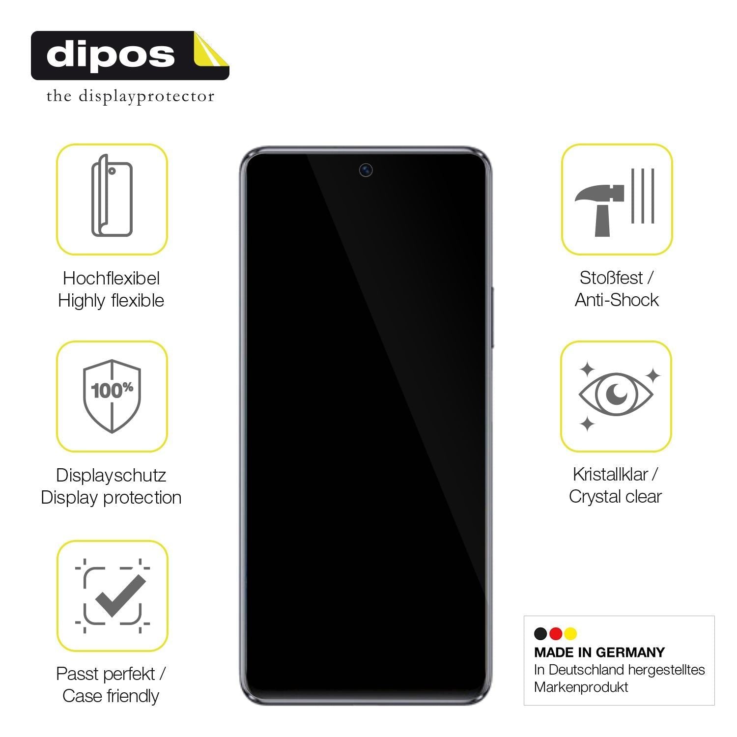 2x 3D Full Cover Schutzfolie für Wiko 5G (7)