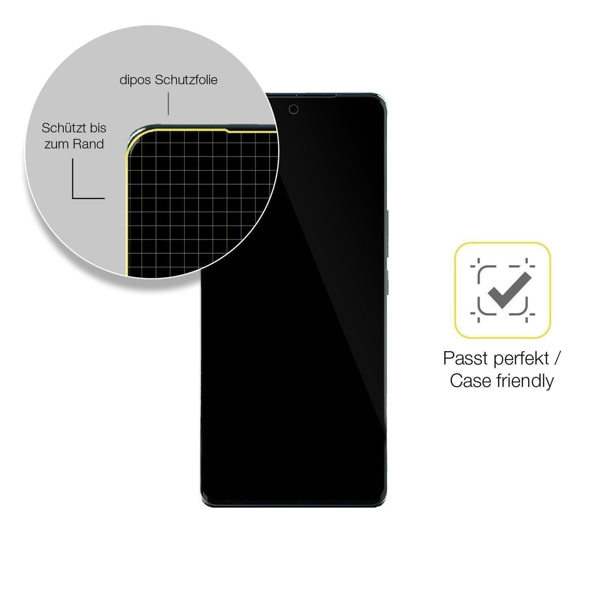 1x 3D Full Cover Schutzfolie für VIVO S16 Pro (6)