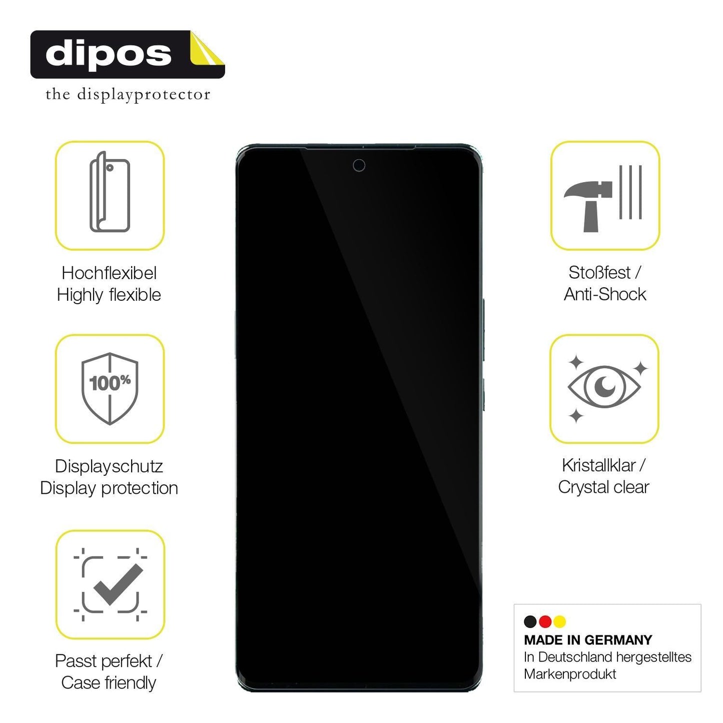 1x 3D Full Cover Schutzfolie für VIVO S16 Pro (7)
