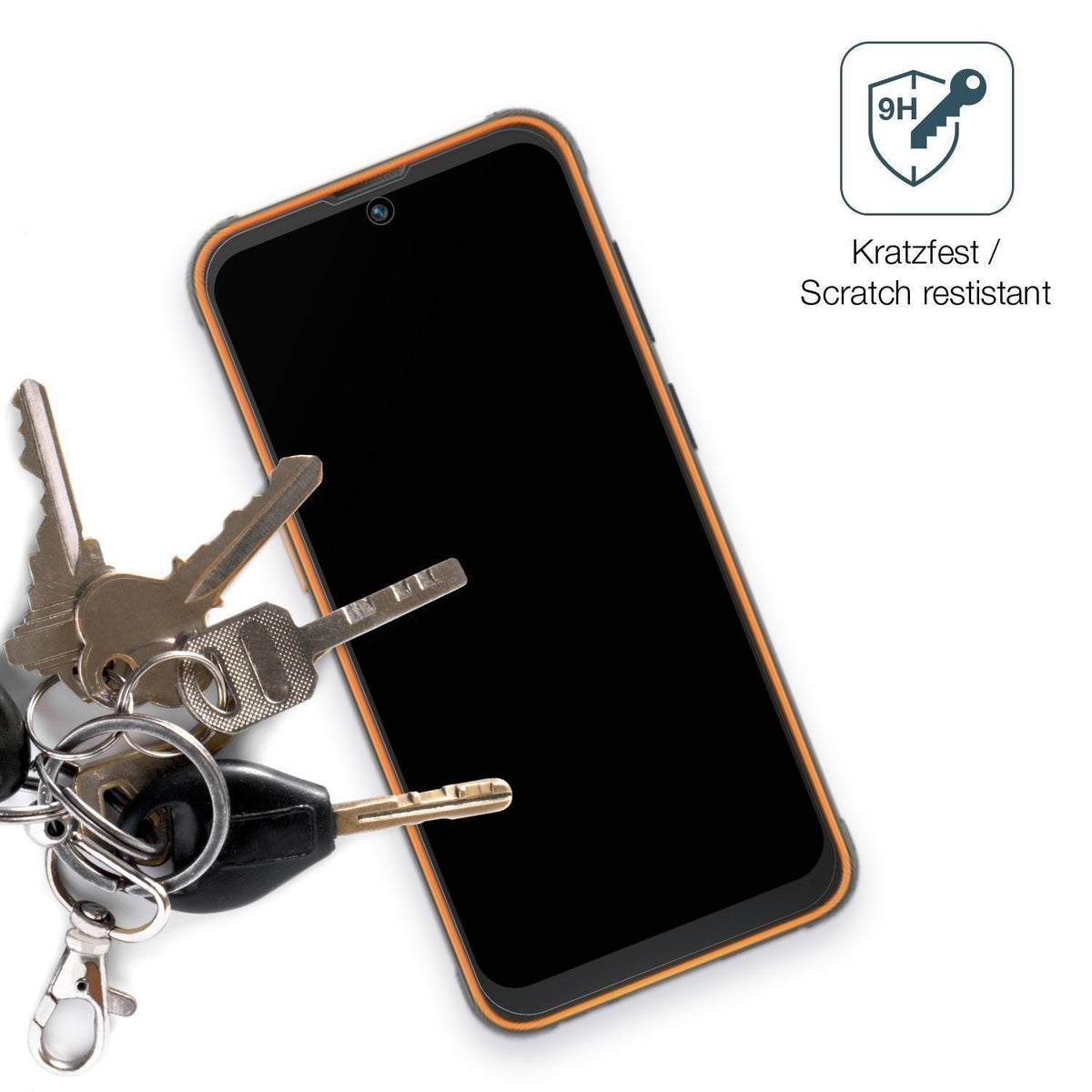 1x 9H Schutzfolie matt für Blackview BV5200 Pro Pa (3)