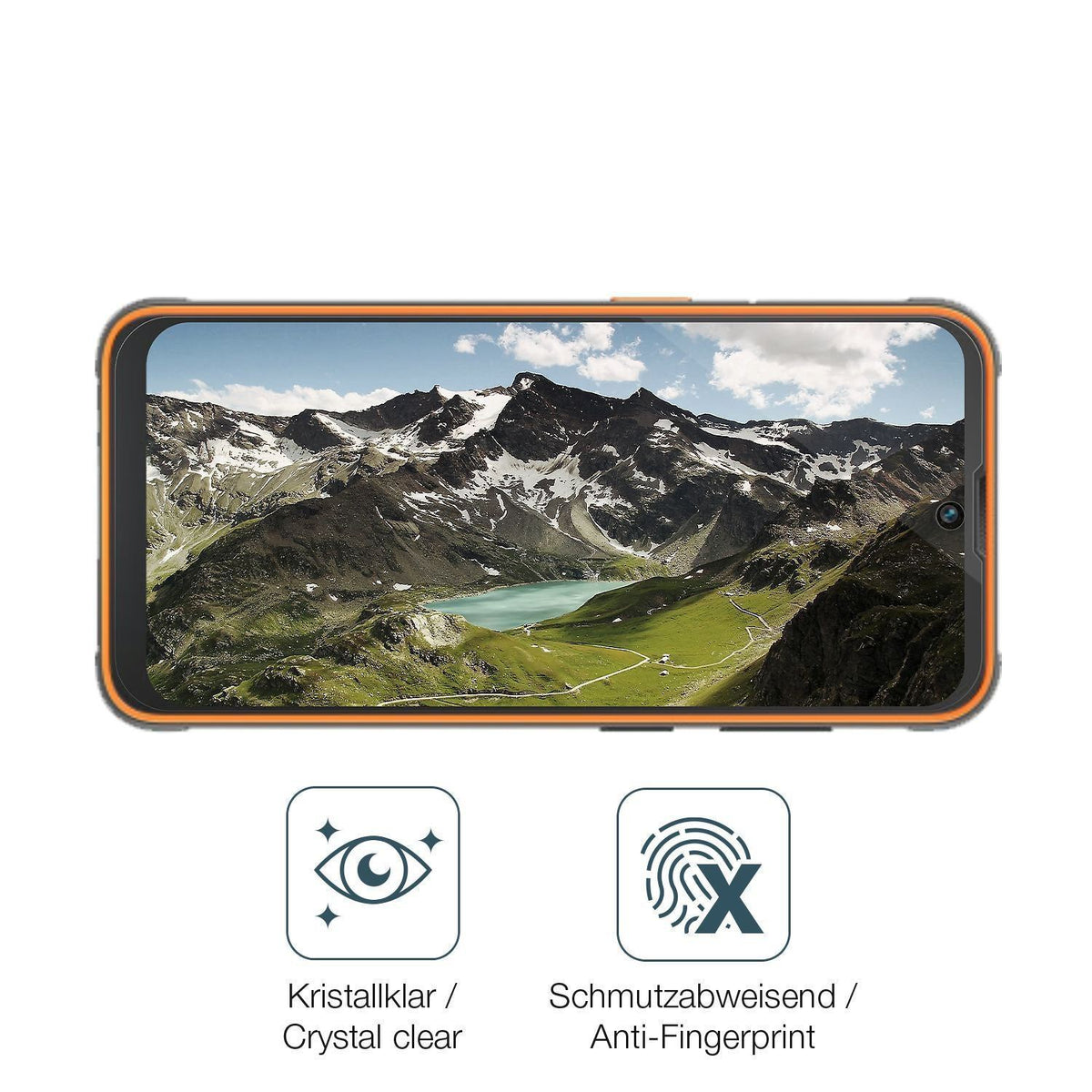 1x 9H Schutzfolie für Blackview BV5200 Pro Panzerf (5)