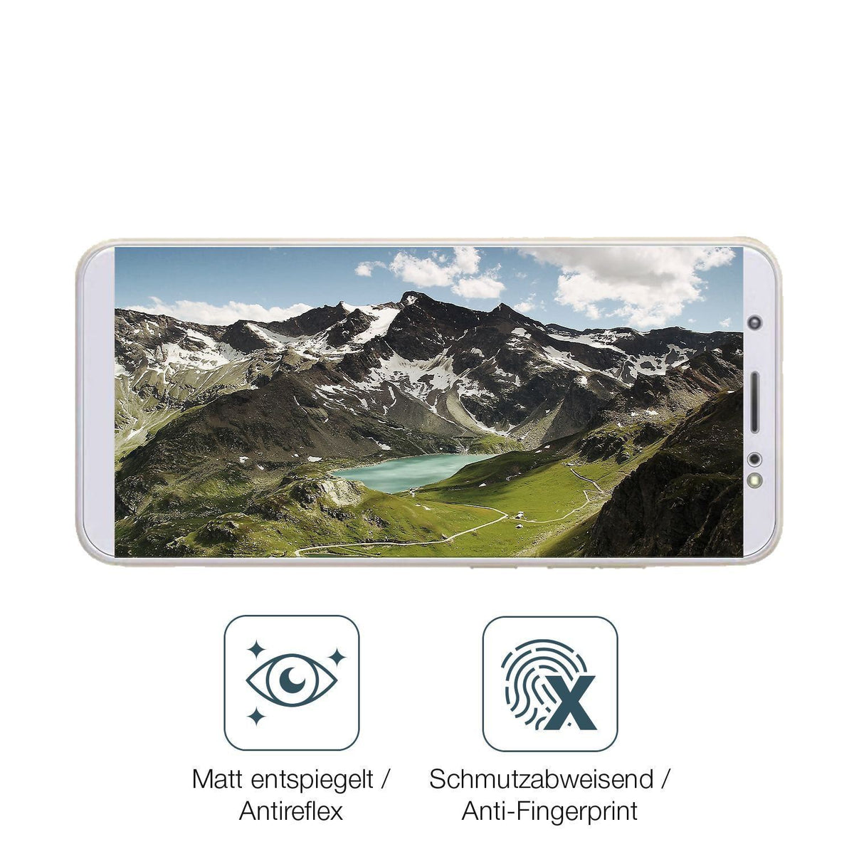 2x 9H Schutzfolie matt für Tecno Camon IN5 Panzerf (5)