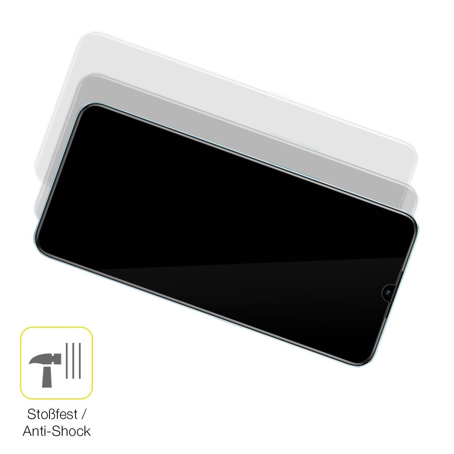 2x 3D Full Cover Schutzfolie für OPPO A78 (4)