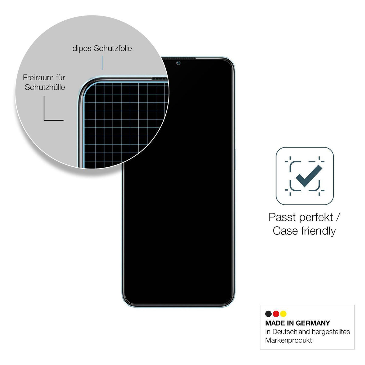 2x 9H Schutzfolie matt für OPPO A78 Panzerfolie (6)