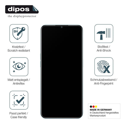 2x 9H Schutzfolie matt für OPPO A78 Panzerfolie (7)