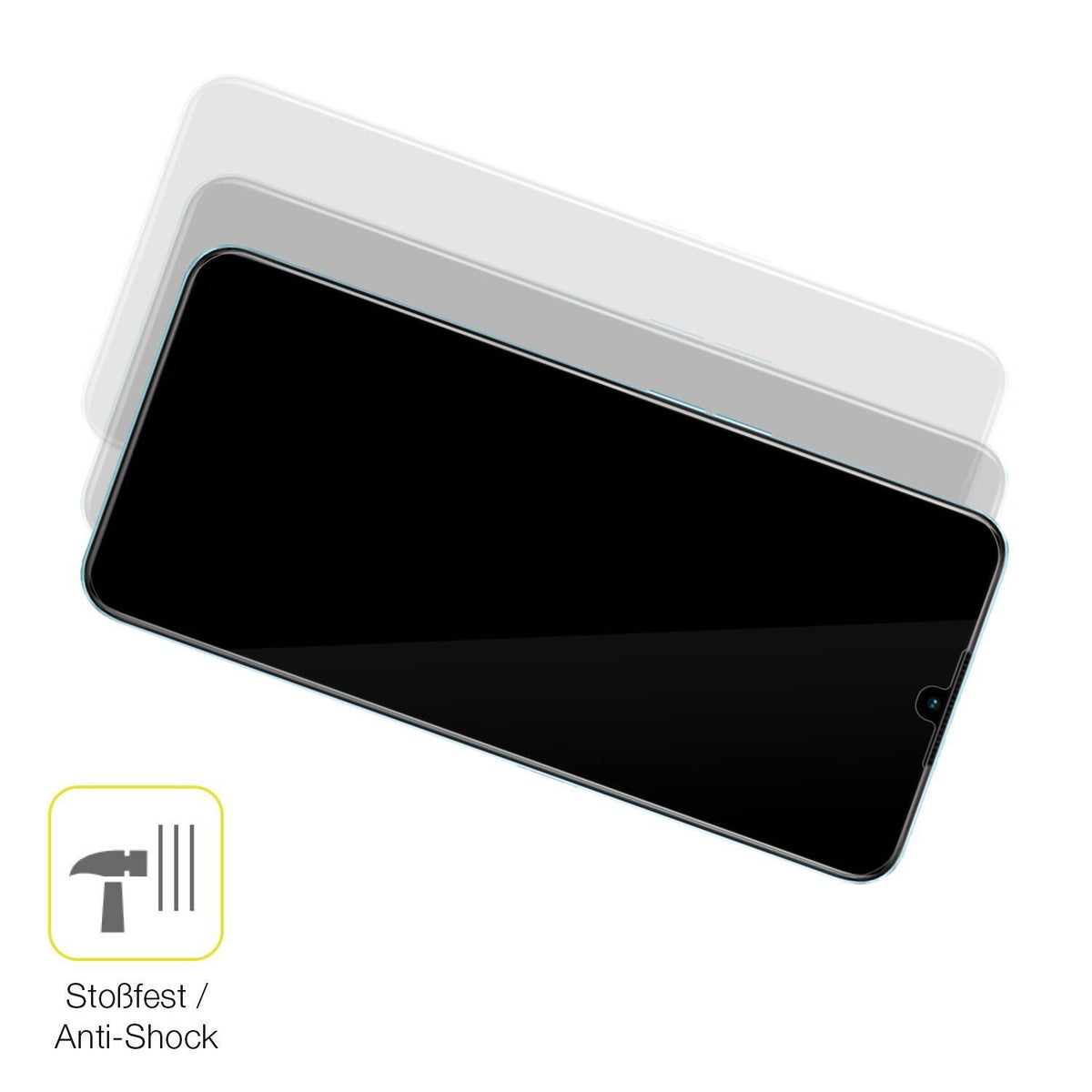 2x 3D Full Cover Schutzfolie für Oppo A58 (4)