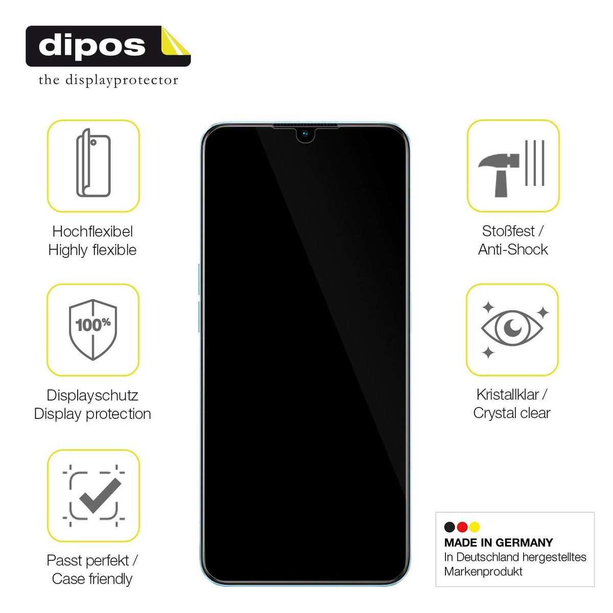 2x 3D Full Cover Schutzfolie für Oppo A58 (7)
