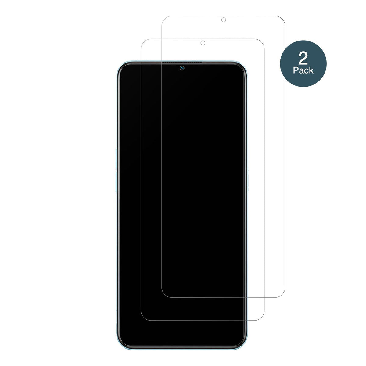 2x 9H Schutzfolie matt für Oppo A58 Panzerfolie (2)