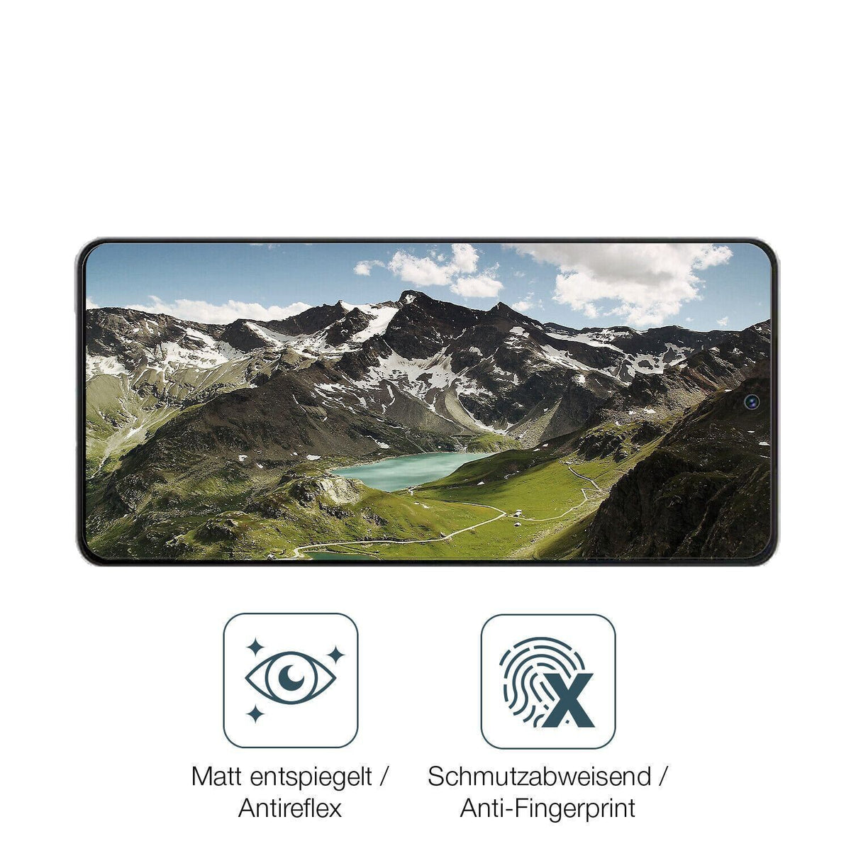 1x 9H Schutzfolie matt für VIVO IQOO 11 Panzerfoli (5)