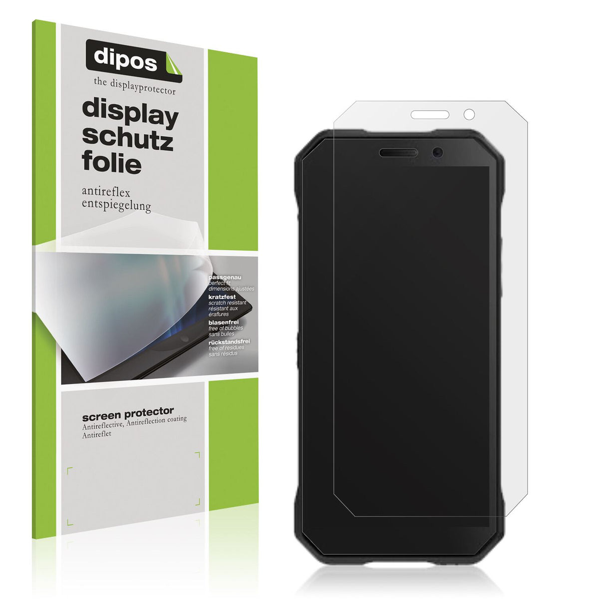 2x Schutzfolie matt für DOOGEE S51 Display-Schutzf (1)