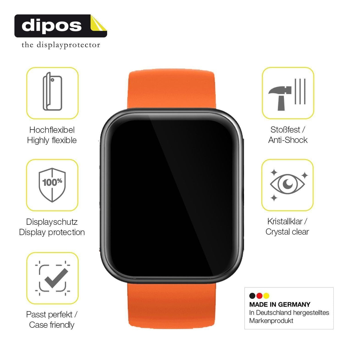 2x 3D Full Cover Schutzfolie für Maimo Watch (7)