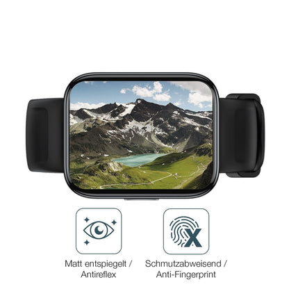 2x 9H Schutzfolie matt für Realme Watch 3 Panzerfo (5)