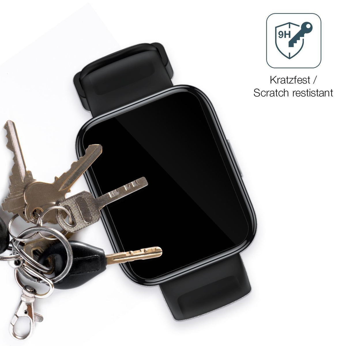 2x 9H Schutzfolie für Realme Watch 3 Panzerfolie (3)