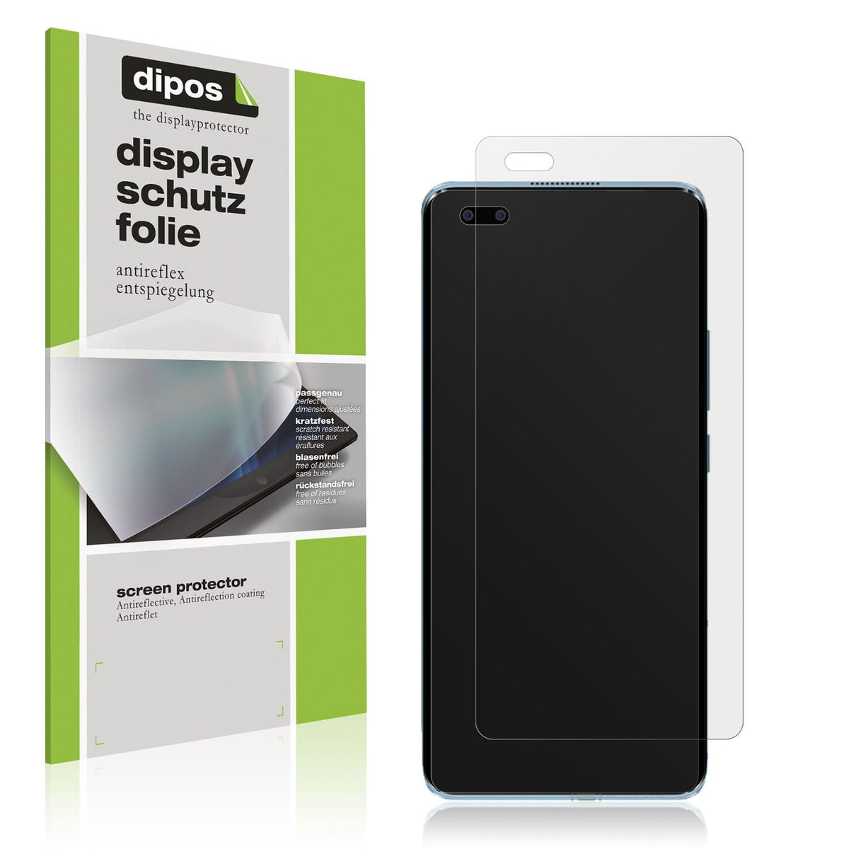 2x Schutzfolie matt für BLU Bold N2 Display-Schutz (1)