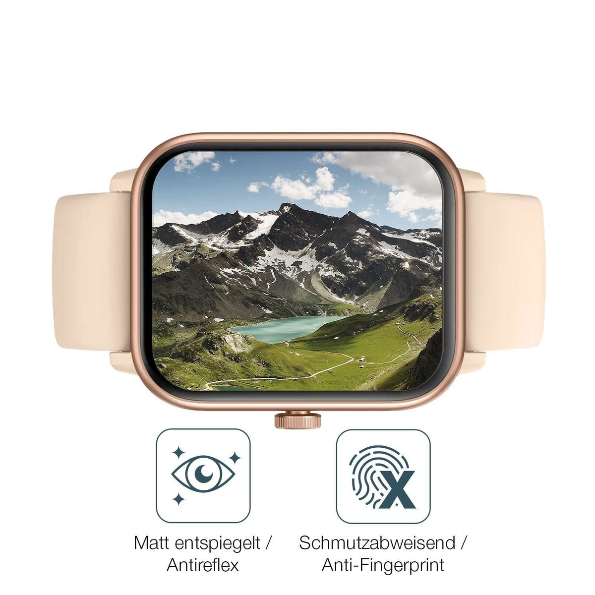 1x 9H Schutzfolie matt für Noise Colorfit Pro 4 Ma (5)