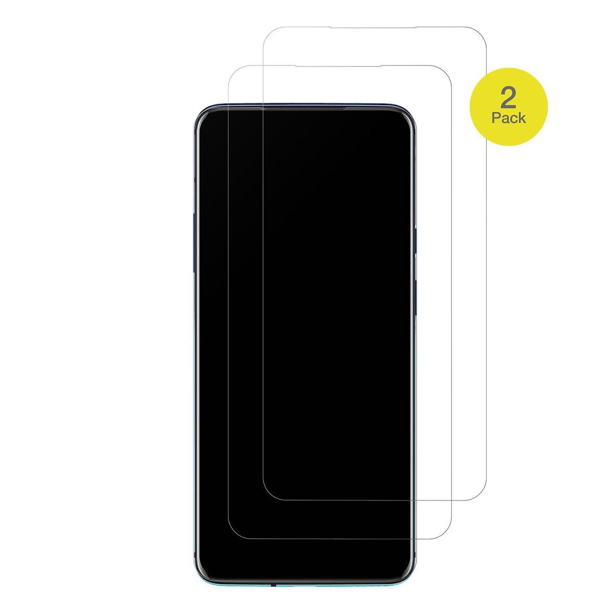 2x Full Cover Schutzfolie matt für OnePlus 7T Pro (2)