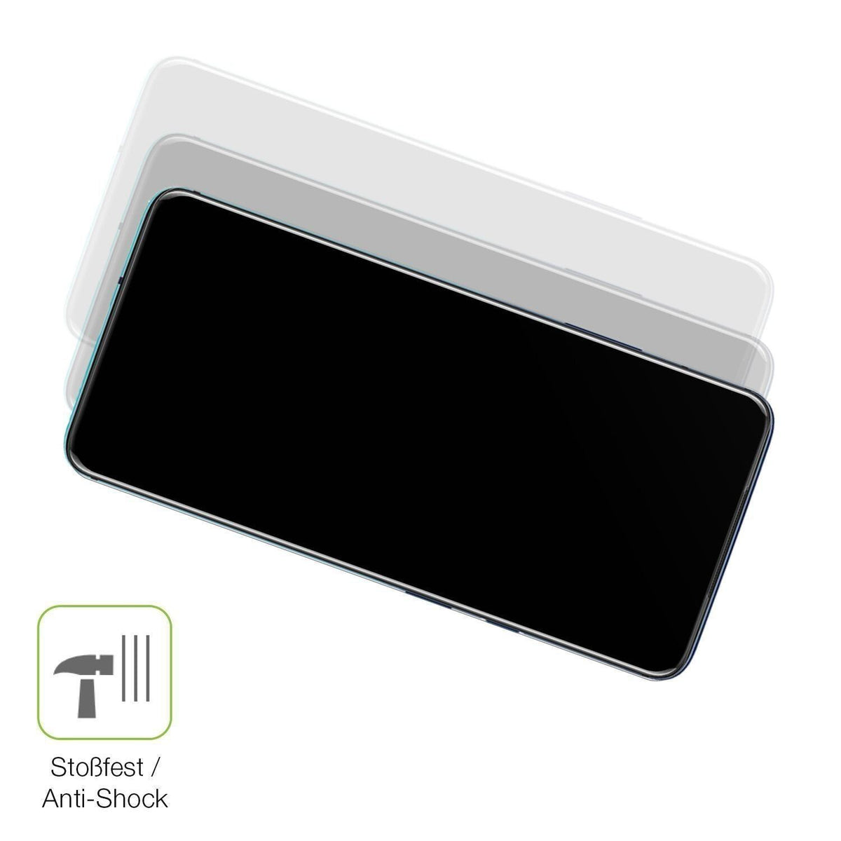 2x Full Cover Schutzfolie matt für OnePlus 7T Pro (4)