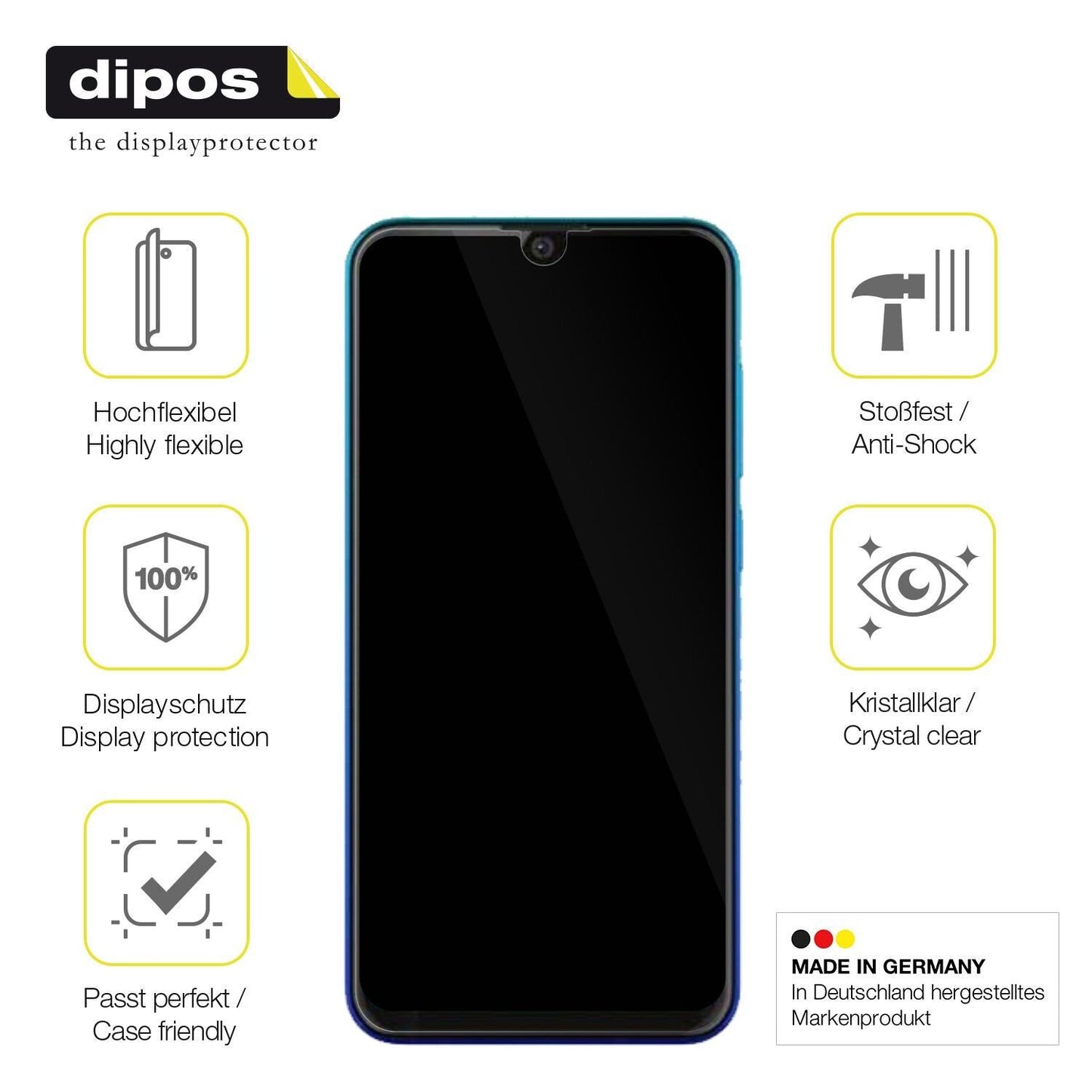 2x 3D Full Cover Schutzfolie für Walton H8 pro (7)
