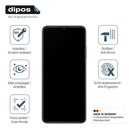 2x 9H Schutzfolie matt für Oppo A17K Panzerfolie (7)
