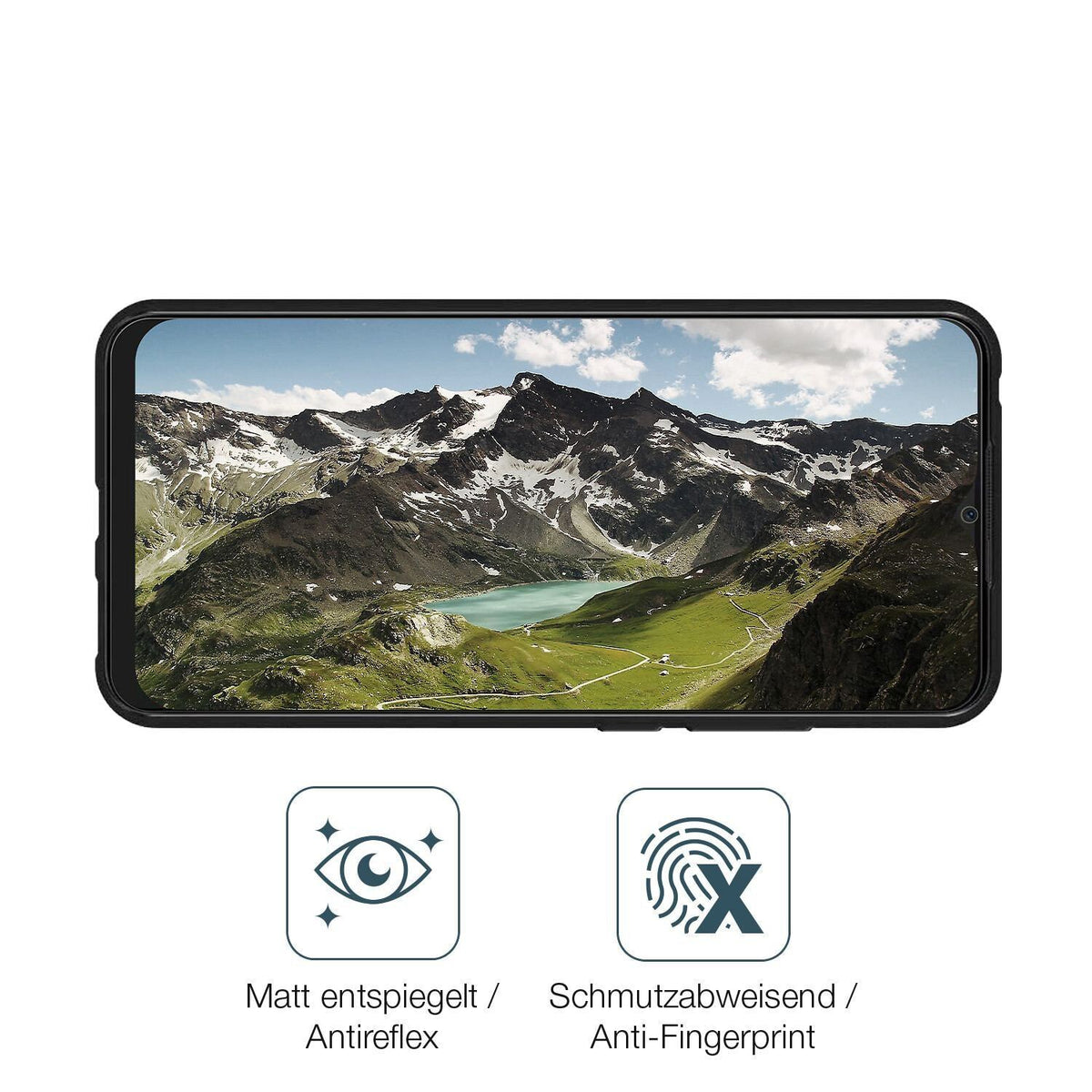 2x 9H Schutzfolie matt für Alcatel 1L (2021) Panze (5)