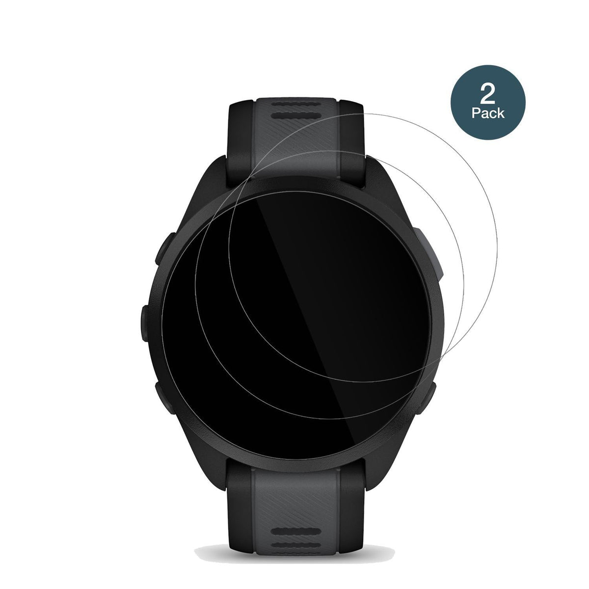 2x 9H Schutzfolie für Garmin Forerunner 165 Panzer (2)