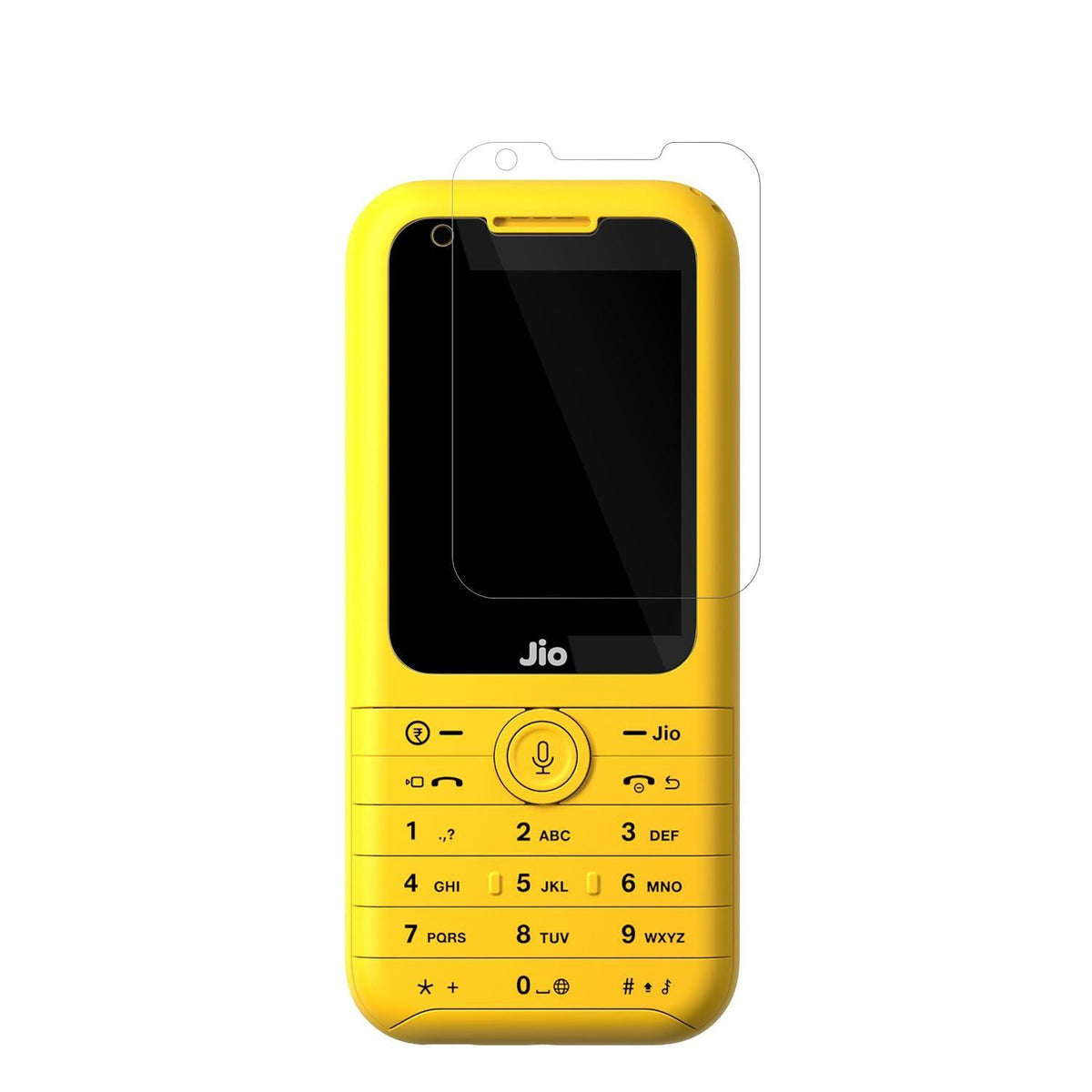 4x Schutzfolie klar für Jio Phone Prima Display-Sc (2)