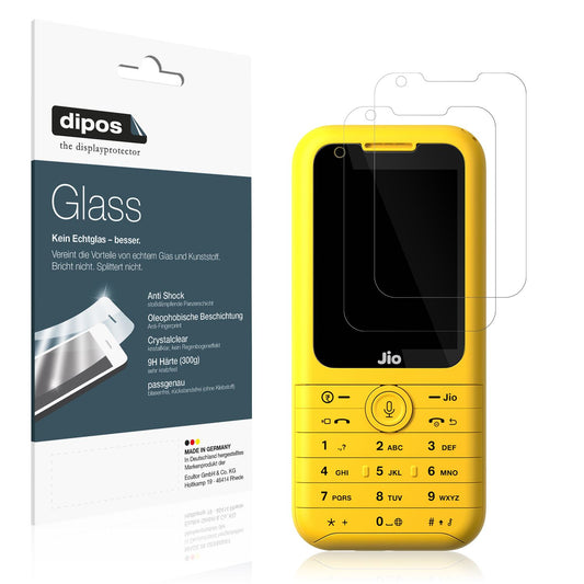 2x 9H Schutzfolie für Jio Phone Prima Panzerfolie (1)