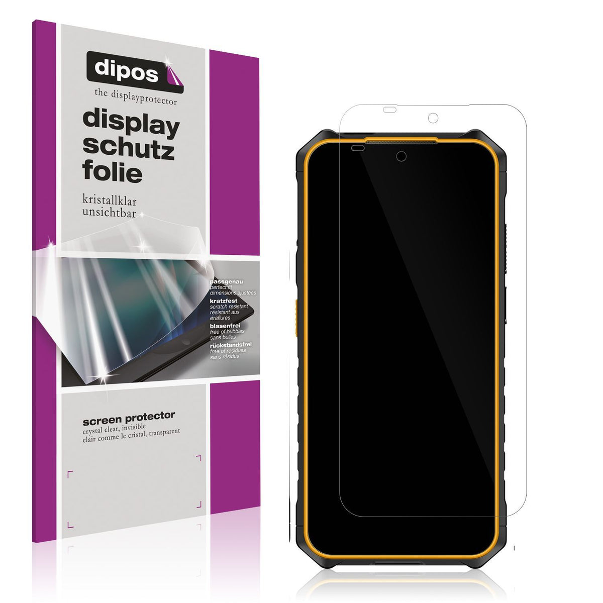 4x Schutzfolie klar für Ulefone Armor X13 Outdoor  (1)