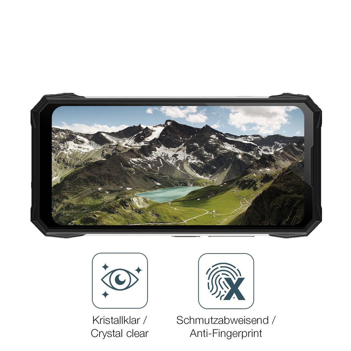2x 9H Schutzfolie für Doogee S89 Pro Panzerfolie (5)