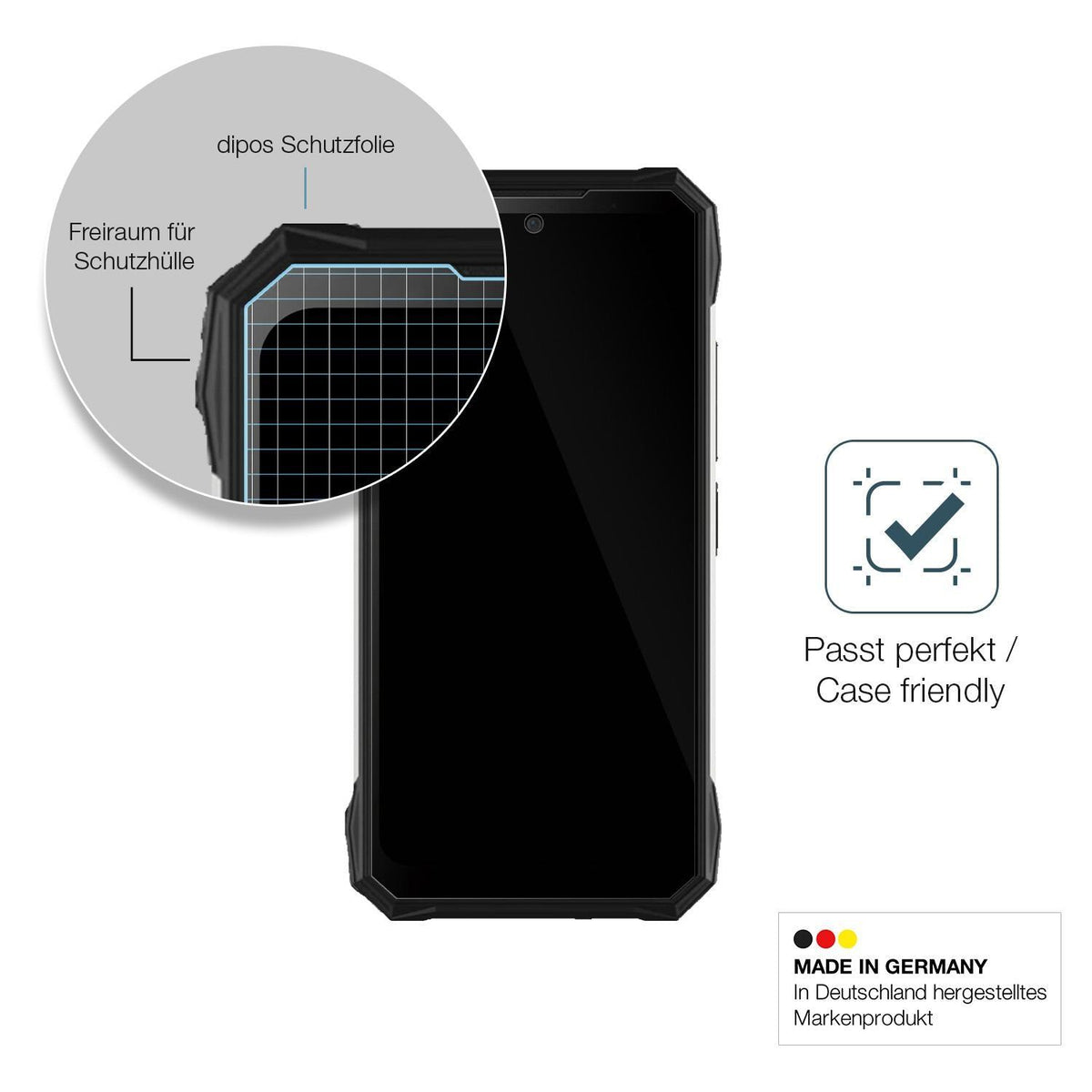 2x 9H Schutzfolie für Doogee S89 Pro Panzerfolie (6)