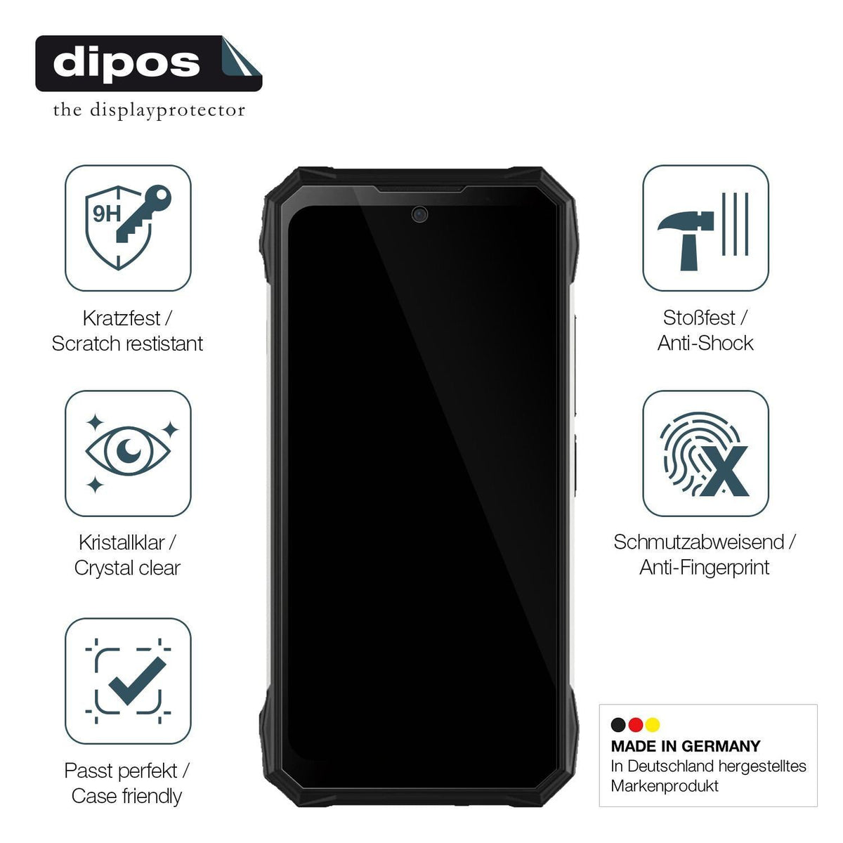 2x 9H Schutzfolie für Doogee S89 Pro Panzerfolie (7)