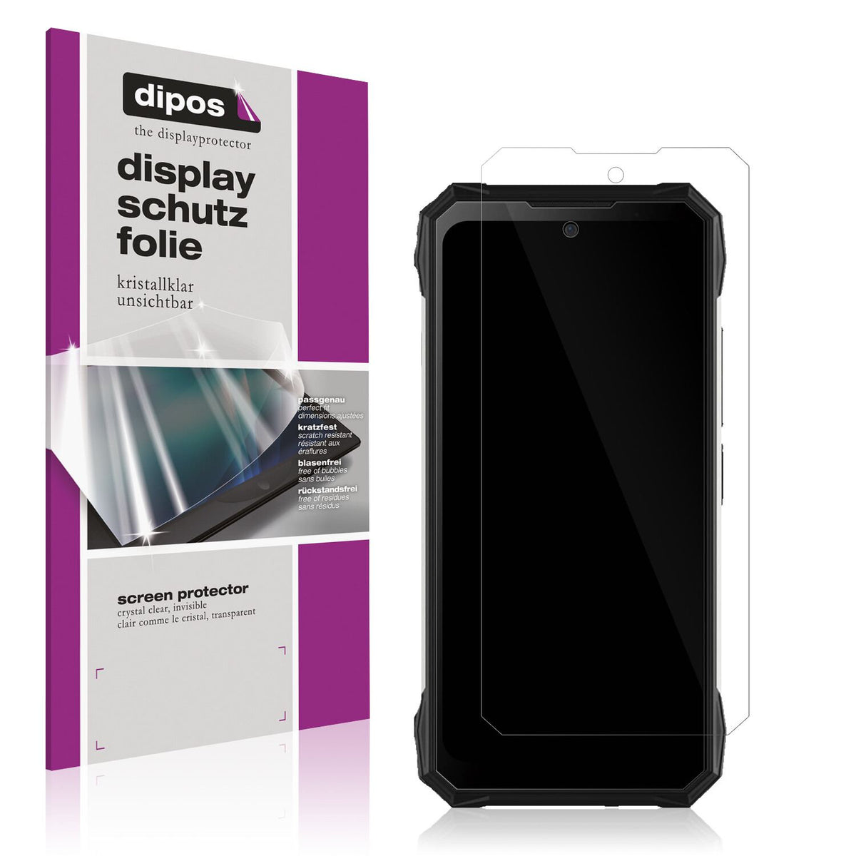 6x Schutzfolie klar für Doogee S89 Pro Display-Sch (1)